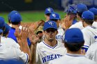 Baseball vs Salisbury  Wheaton College Baseball takes on Salisbury University in game two of the NCAA D3 College World Series at Veterans Memorial Stadium in Cedar Rapids, Iowa. - Photo By: KEITH NORDSTROM : Wheaton Basball, NCAA, Baseball, World Series